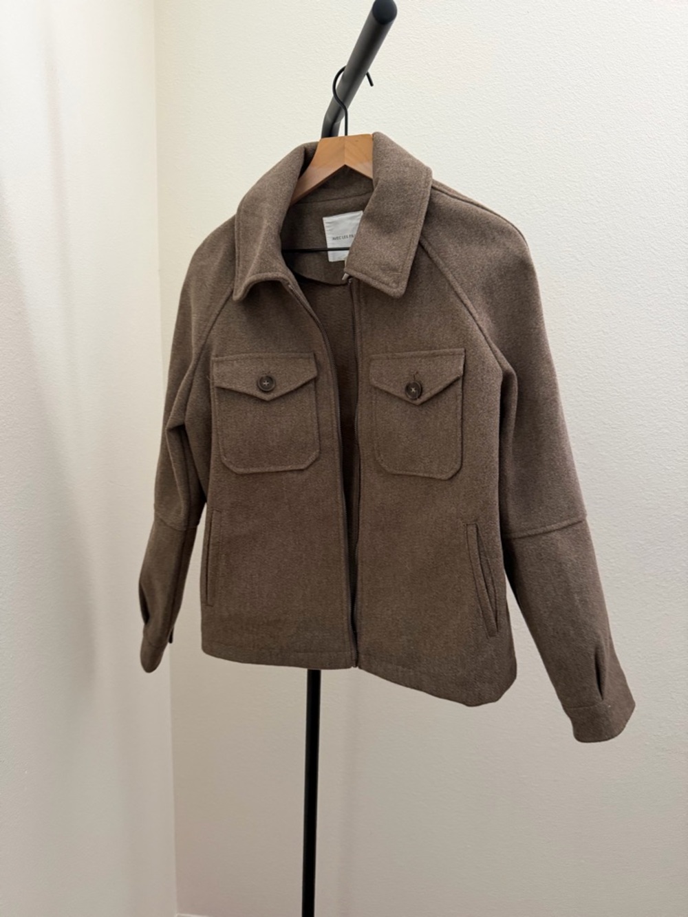 Avec Les Filles Brown Utility Jacket - Picture 2 of 7